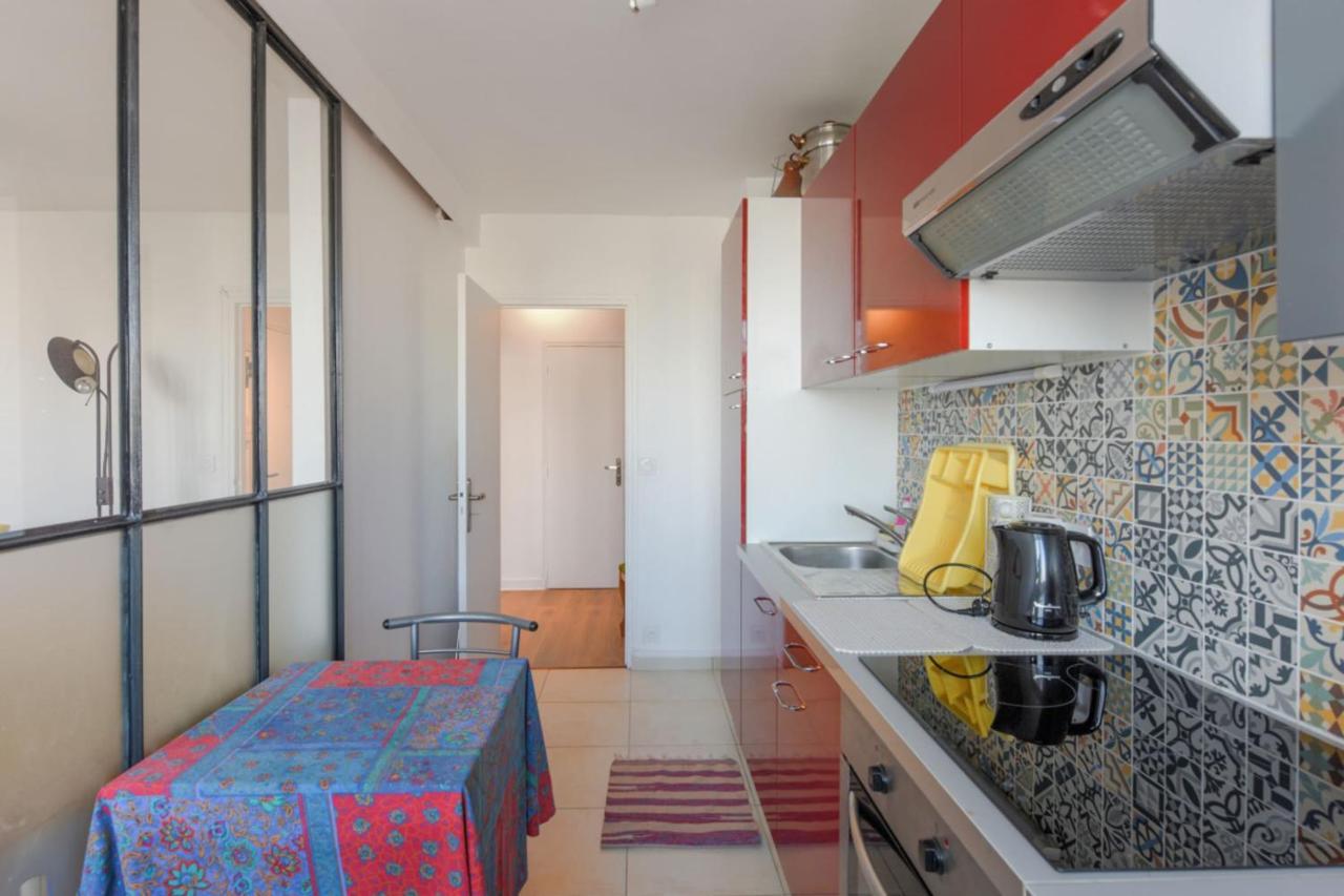 Appartement Jaures Vue Sur La Seine - Welkeys Clichy Exterior foto